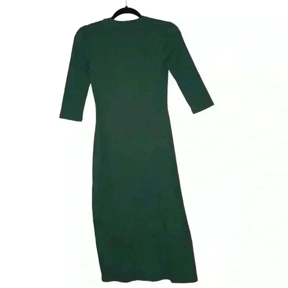 Theory Button Front Perry Knit Dress - Picture 4 of 7